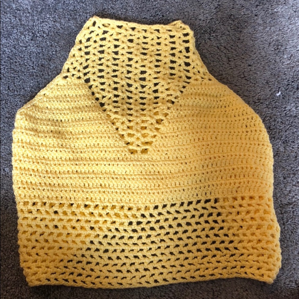 Crochet crop top